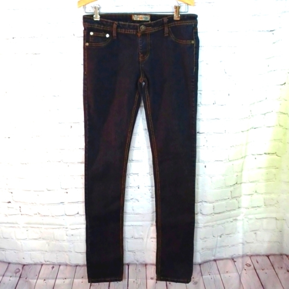 Jewel‎ C. Womans Skinny sz 9 Blue Jeans